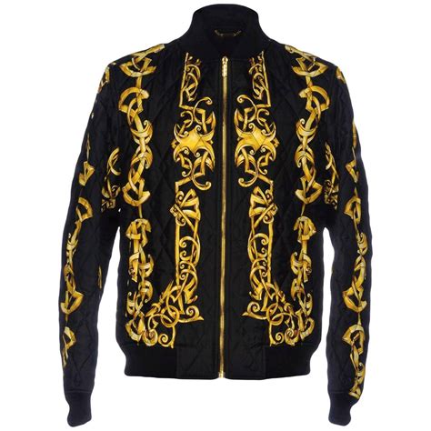 versace mens velvet jacket|Versace bomber jackets for men.